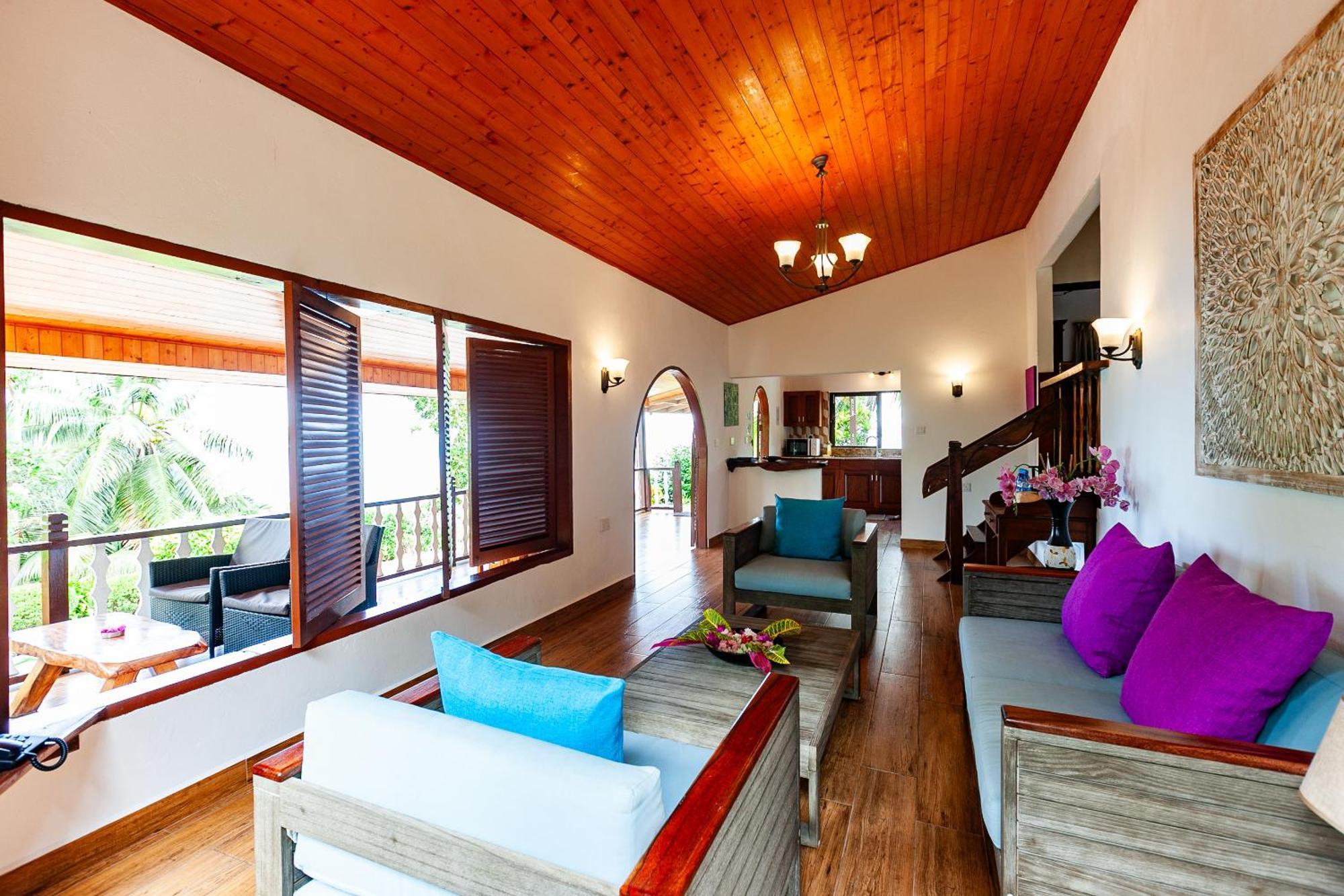 Chalets Cote Mer Baie Sainte Anne Екстериор снимка
