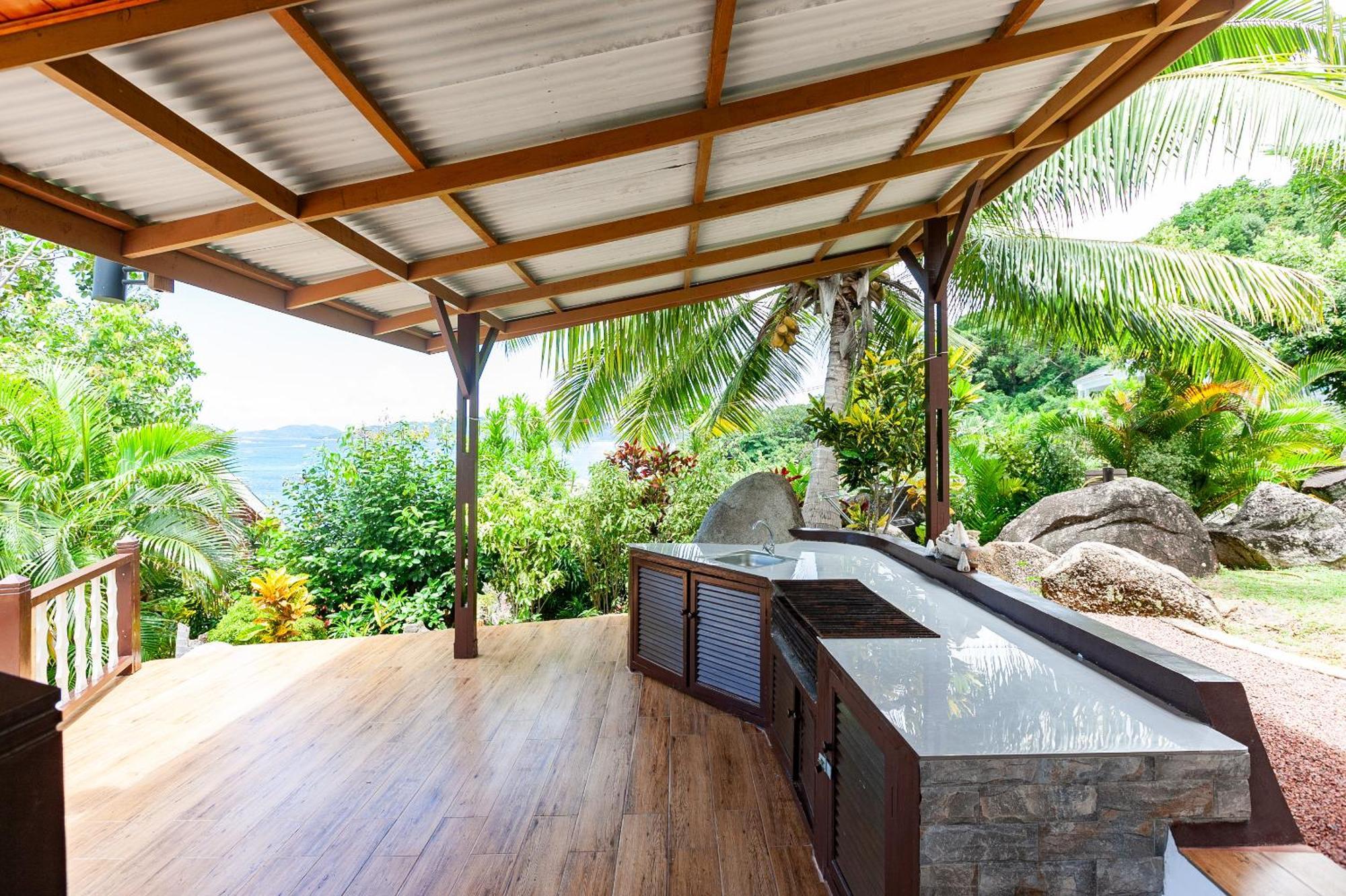 Chalets Cote Mer Baie Sainte Anne Екстериор снимка